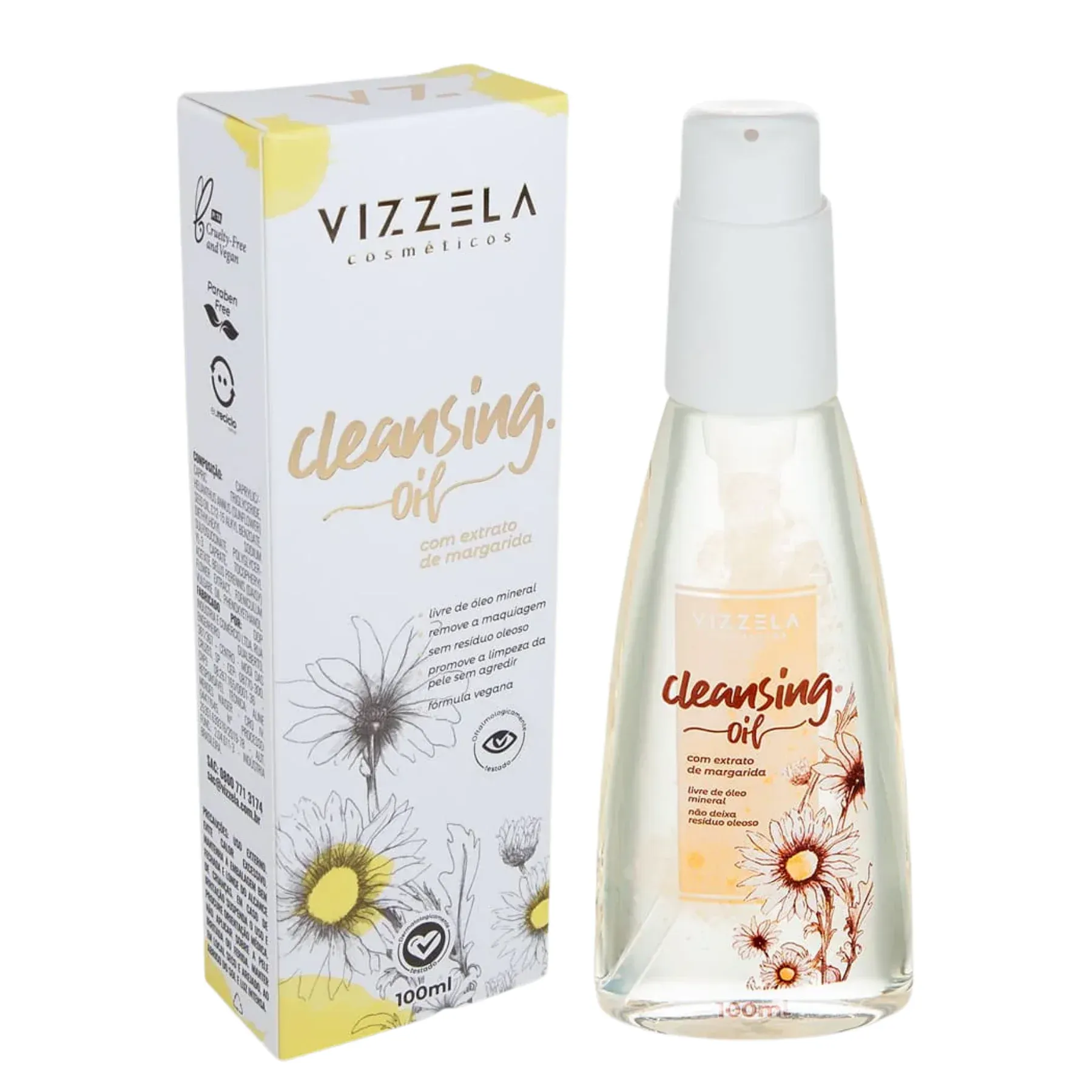 Demaquilante Vizzela Cleasing Oil 100ml